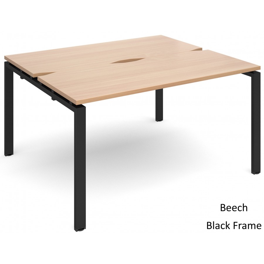 Adapt 1200mm Deep Sliding Top Back to Back Bench Desk